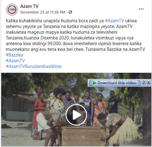 AZAM TV LIVE SPORTS NEWS::AZAMTV UPDATES LIVE screenshot 3