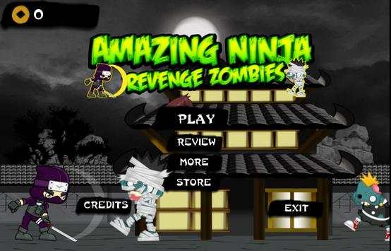 Ninja VS Zombies screenshot 2