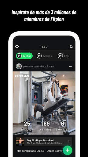 Fitplan: Entrenar con Atletas screenshot 4