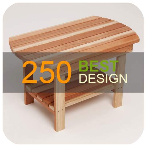 250 Wood Table Design скриншот 1