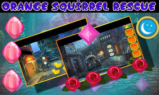 Best Escape Games  33 Orange Squirrel Rescue Game screenshot 1