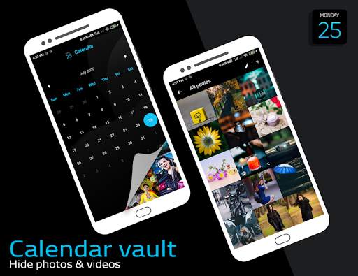 Calendar Vault - Hide photo and video screenshot 1