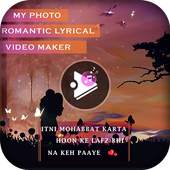 Romantic Lyrical Video Status Maker Photo And Song 1.0