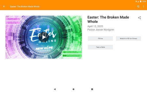 New Hope Leeward Church App screenshot 9