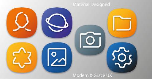 OneUI S20 - Icon Pack 4 تصوير الشاشة