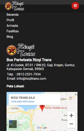 Bus Pariwisata Rizqi Trans screenshot 6