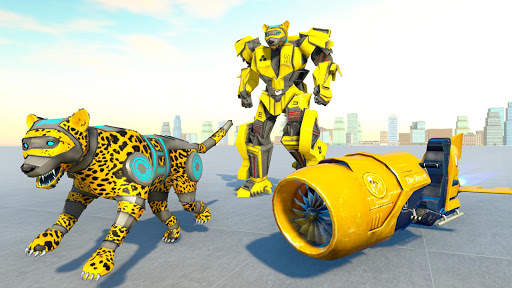 Crazy Robot Car Transform Game screenshot 1