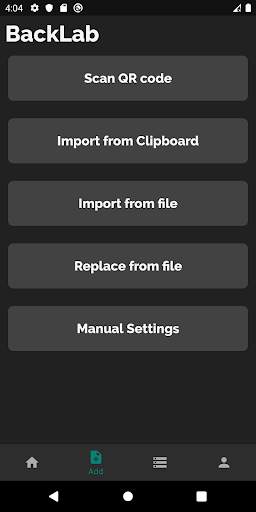 BackLab - Free VPN service based on shadowsocks screenshot 2