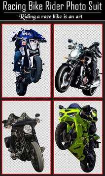 Men Racing Bike Rider Photo Suit screenshot 2