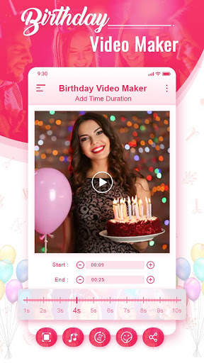 Birthday Video Maker screenshot 4