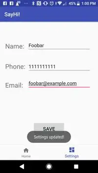 SayHi! screenshot 2
