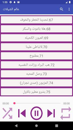 عالم الشيلات (شيلات بدون نت) screenshot 3