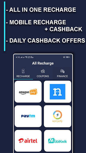 All Recharge, Bill Payments Cashback App screenshot 4