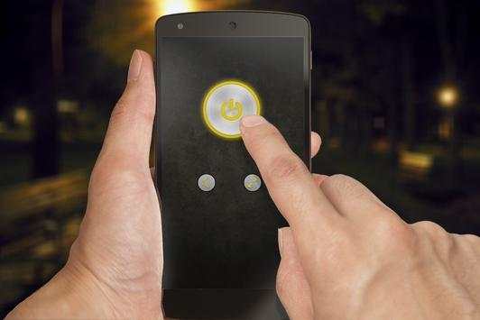 Golden LED Flashlight screenshot 1