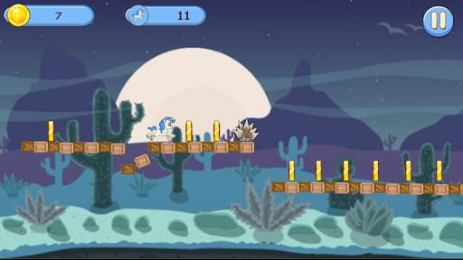 White Unicorn Endless screenshot 2