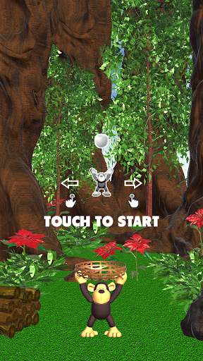 Jungle Monkey Fruit 3D Games screenshot 2