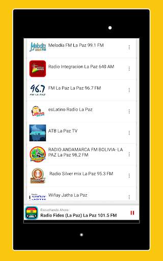 Radio Bolivia   Radio Bolivia FM - Internet Radio screenshot 22