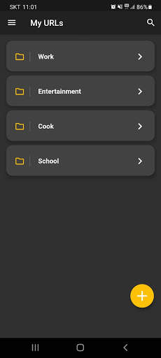 easy save url, open url screenshot 1