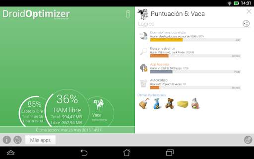 Droid Optimizador screenshot 11