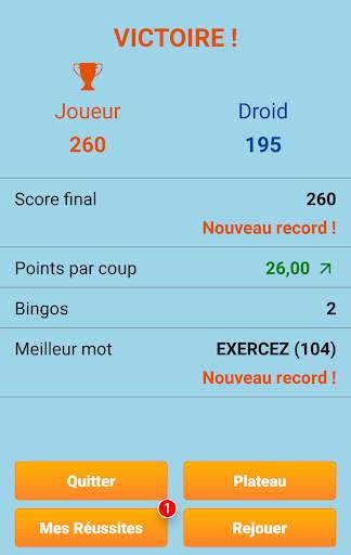 Classic Words en français screenshot 4