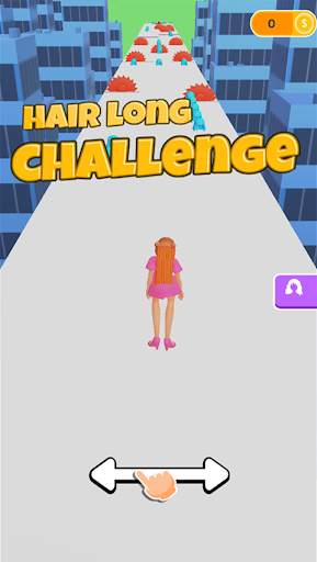 Hair Long Challenge: Permainan Rambut Berlari 3D screenshot 3