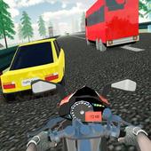 Highway Bike Traffic Rider 3D icon