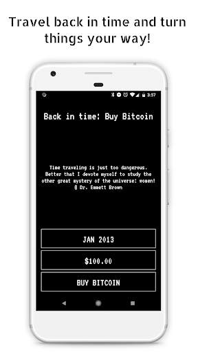 Travel back in time: Invest in Bitcoin screenshot 2