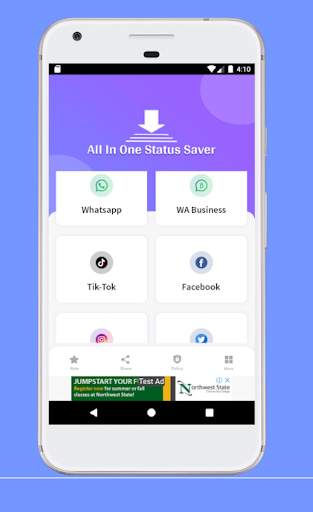 All In One Status Saver screenshot 1