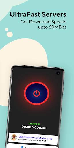 Suraksha VPN - India's Fastest VPN screenshot 3