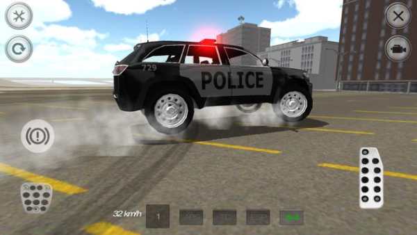 4WD SUV Police Car Driving screenshot 8
