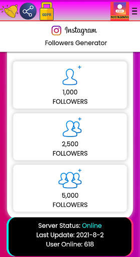 Get FREE Followers for instagram screenshot 1