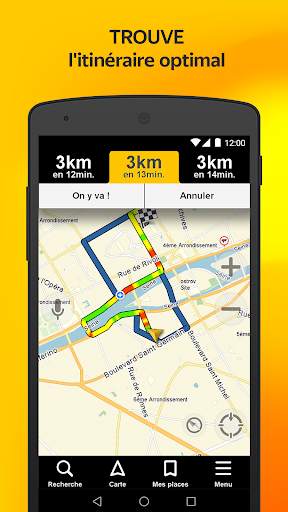 Yandex Navi - Île-de-France screenshot 1