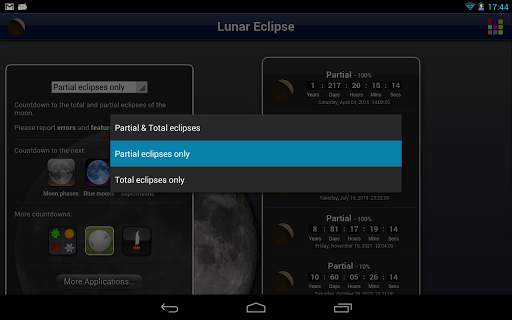 Lunar Eclipse Lite screenshot 6