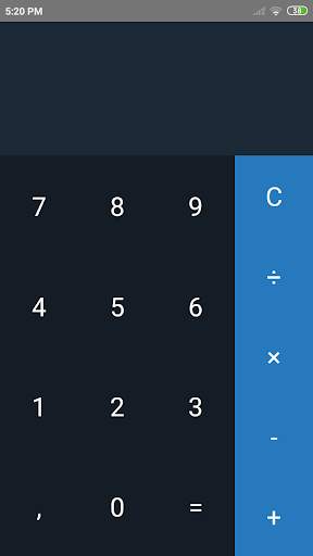 Calculator screenshot 1