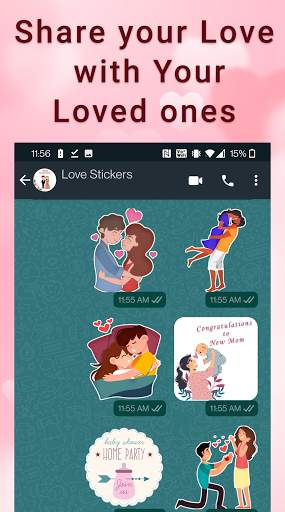 Husband and Wife Love Stickers For WhatsApp screenshot 8