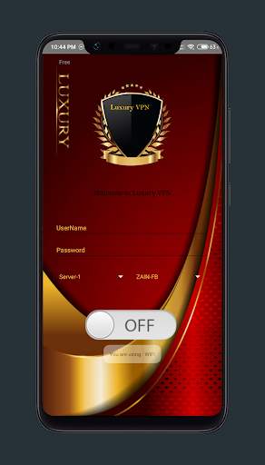 LUXURY VPN screenshot 1