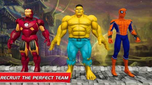 Superheroes Infinity War Freedom Fighter End Game screenshot 3
