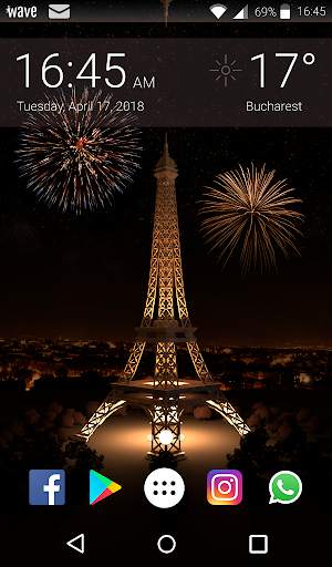 Paris Night Wallpaper screenshot 6