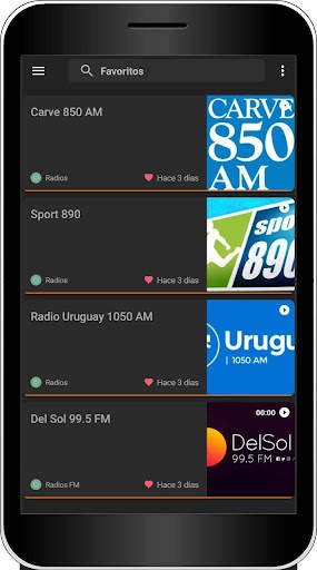 Radios AM y FM de Uruguay screenshot 5