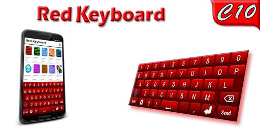 Red Keyboard 4 تصوير الشاشة