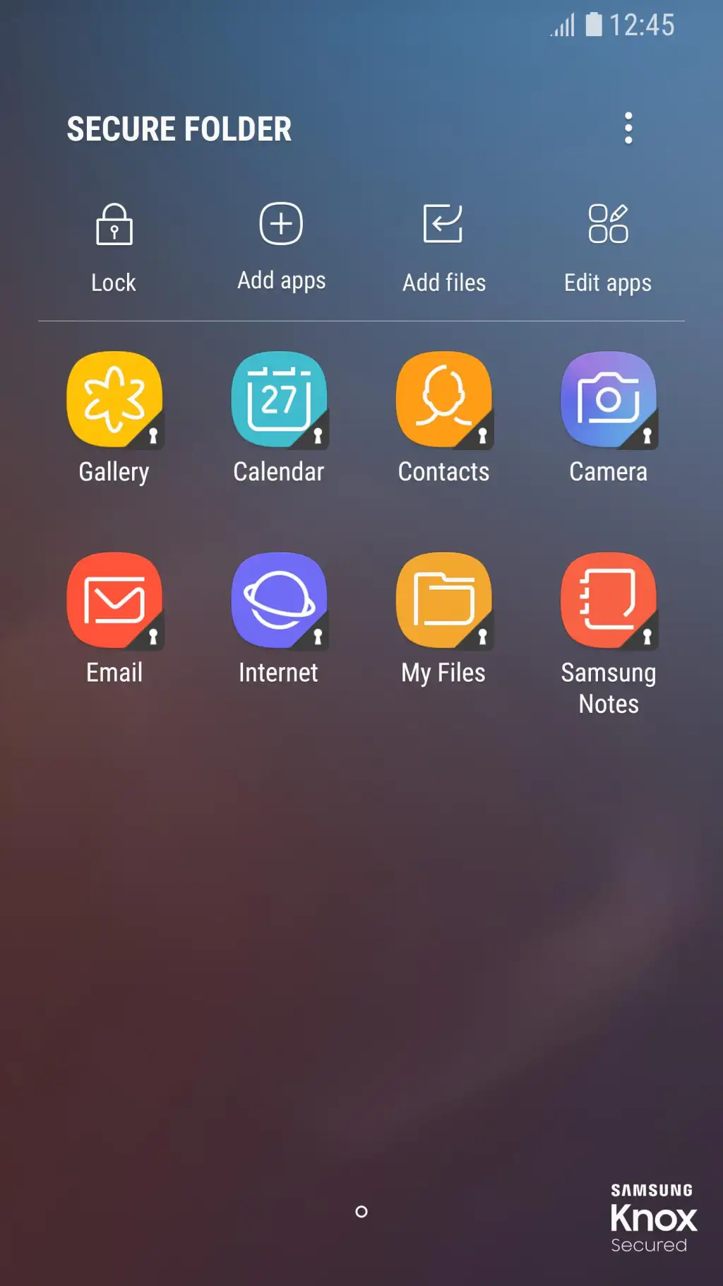 Secure Folder screenshot 2
