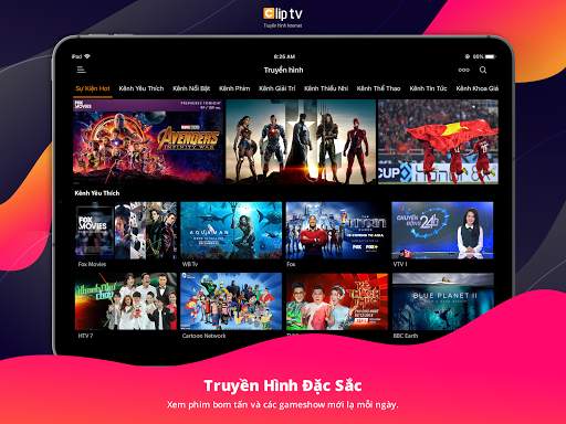 Clip TV - Truyền hình internet screenshot 8