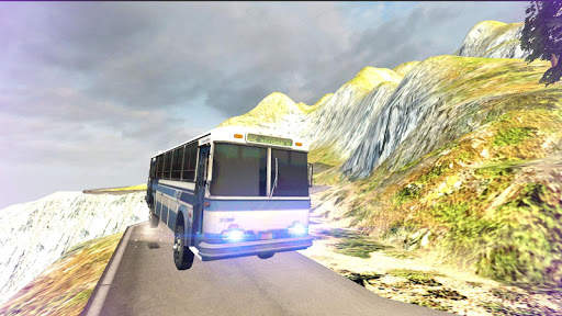 Mountain bus simulator game screenshot 3