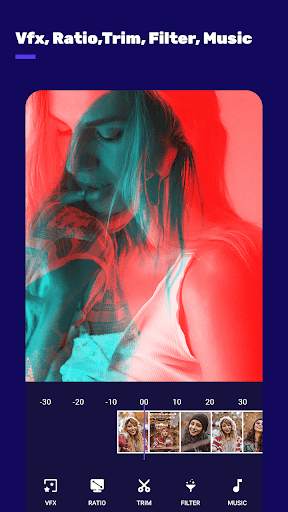 Glitch video maker - Glitch photo and video effect screenshot 1