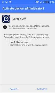 Smart Screen ON/OFF screenshot 3