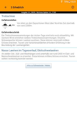 White Risk - SLF Lawinen-App screenshot 11