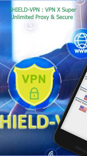 SHIELD-VPN : VPN X Super Unlimited Proxy & Secure screenshot 5