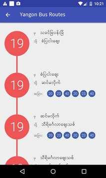 Yangon Bus Routes screenshot 2