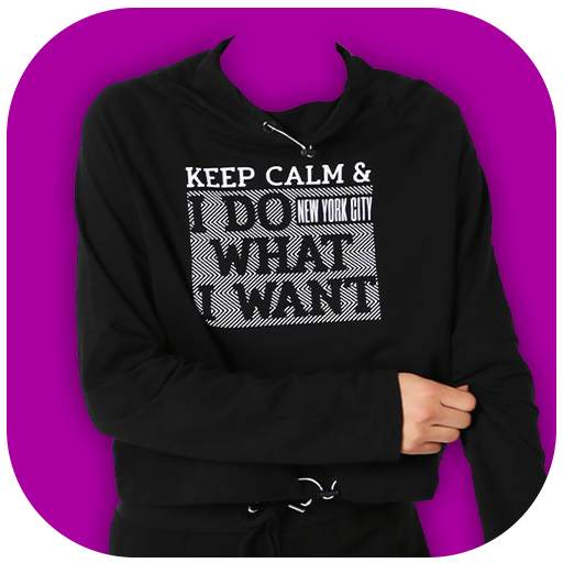 Women Trendy Sweatshirt Suit Photo Editor 1.0