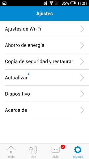 ALCATEL ONETOUCH LINK APP screenshot 4